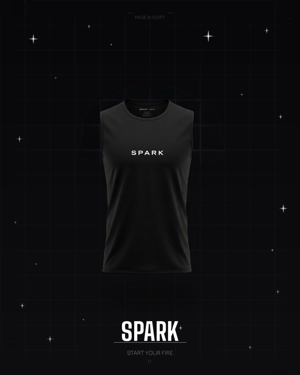 SPARK Sleeveless Tank Top