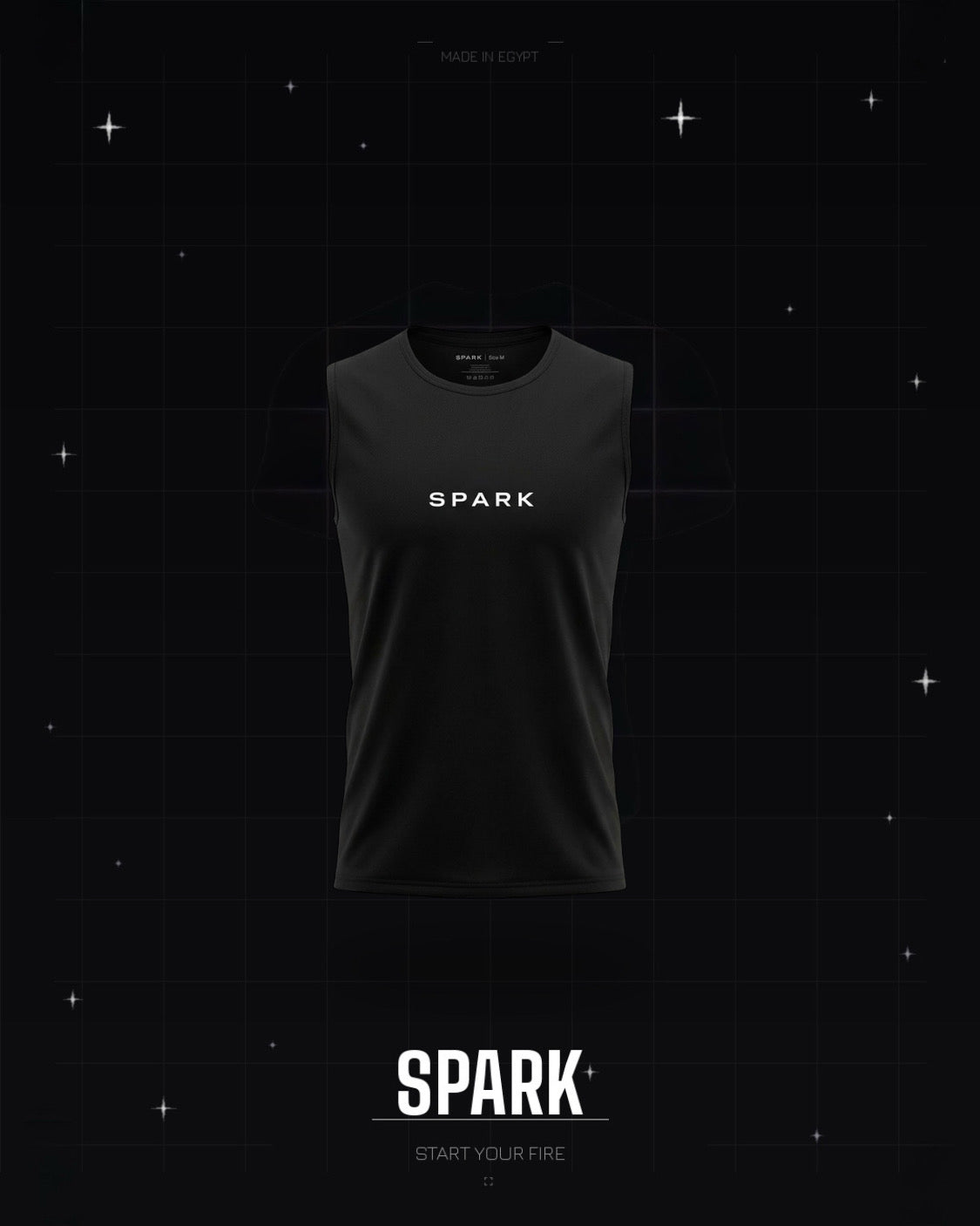 SPARK Sleeveless Tank Top