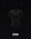 SPARK Semi-Compression T-Shirt – Black